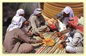 Sharing food: present day Bedouin’s muru’ah