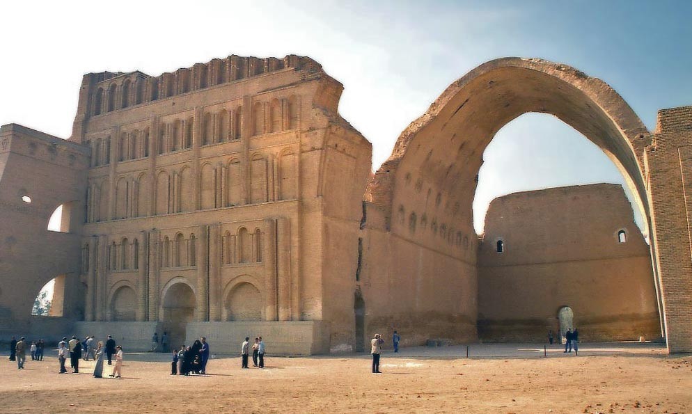 Taq Kasra; ruined palace of Sassanids at Ctesiphon.