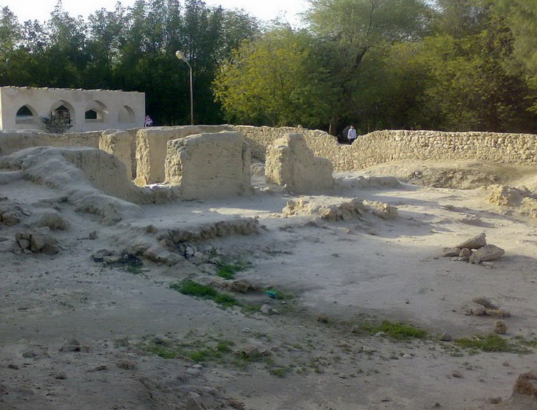 Ruins of a first Islamic Century mosque at Jawatha